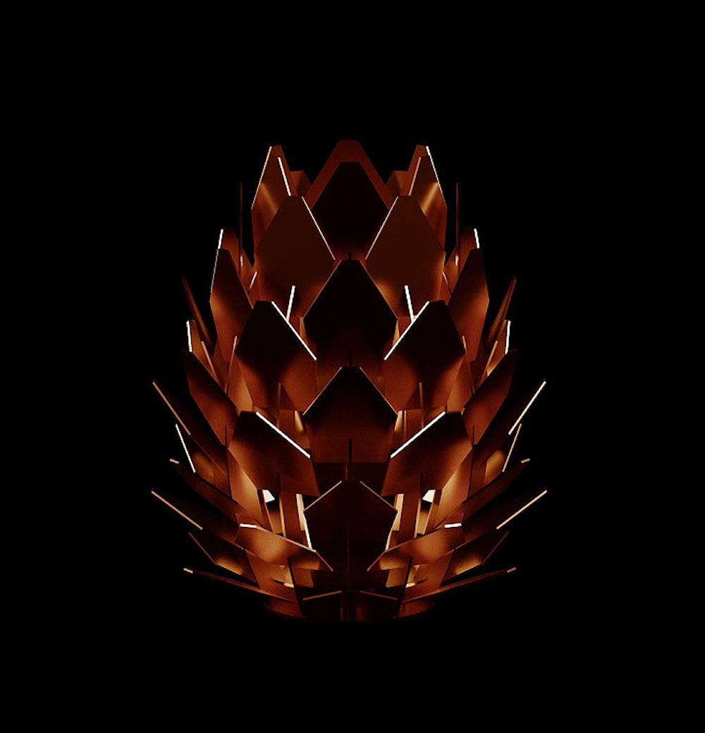 Tommre Kotte Lykta Corten Hem och inredning miljöbild